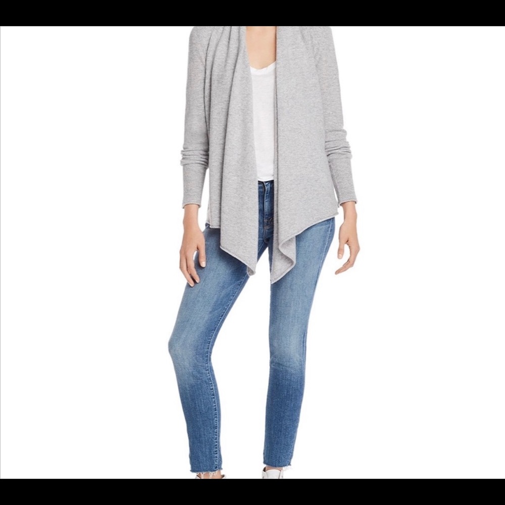 Aqua Cashmere Cardigan
